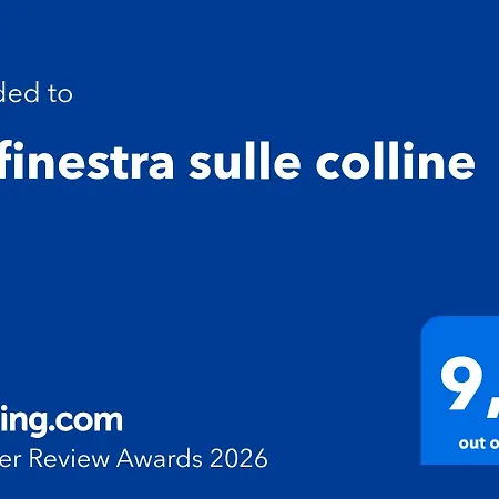 Prázdninový dům La Finestra Sulle Colline *